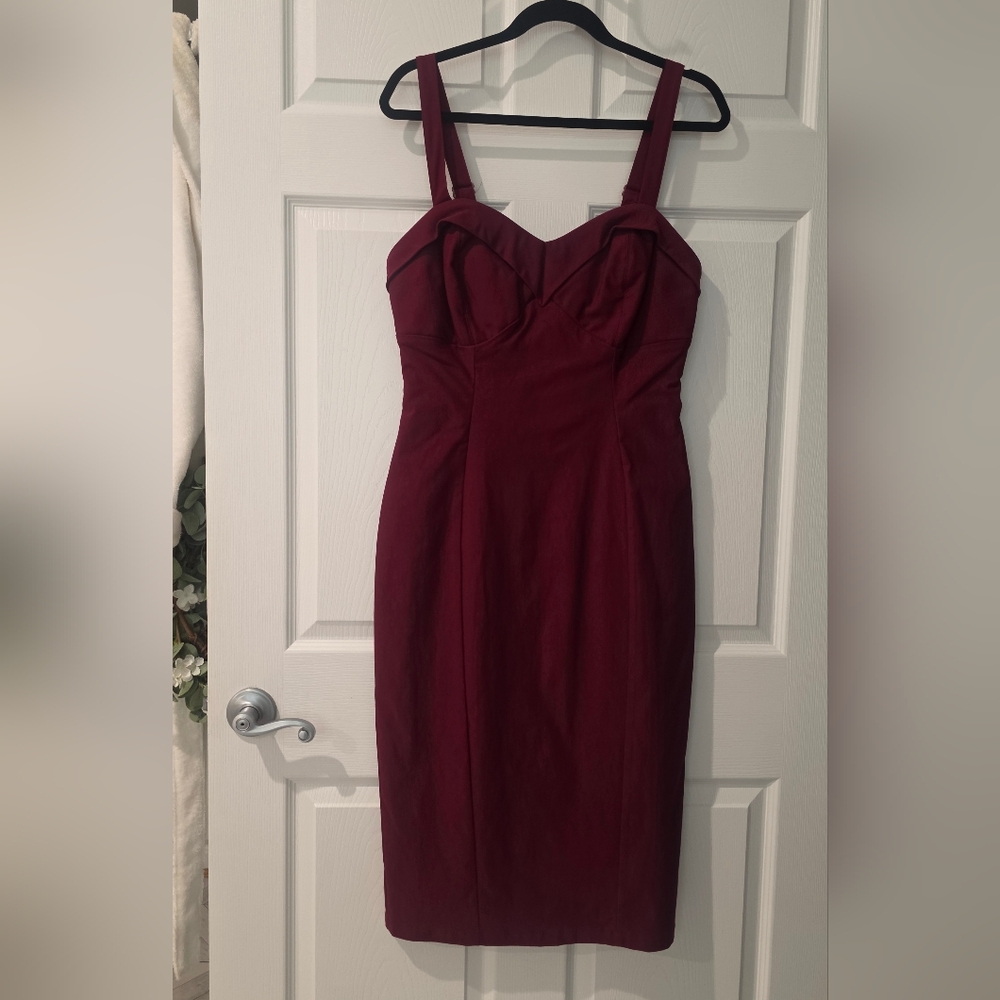 Final Price Drop - NWT XL Vixen Maneater Wiggle Burgundy Old Fit